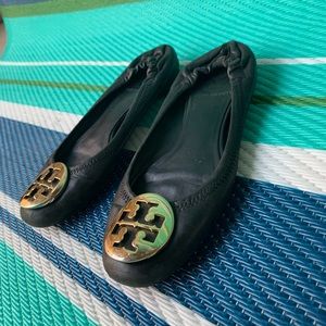 Tory Burch Ballet Flats in Black size 5